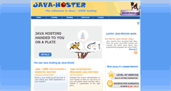 Desktop Screenshot of java-hoster.com